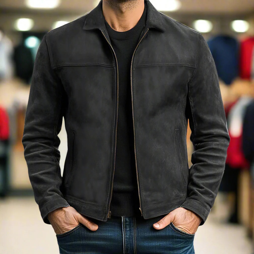 Simon - Elegante Lederjacke für Herren