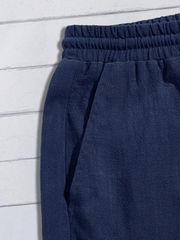 Max | Herren Kurze Hosen für Sommer – Lässige Shorts mit Kordelzug und Bequemer Passform-5
