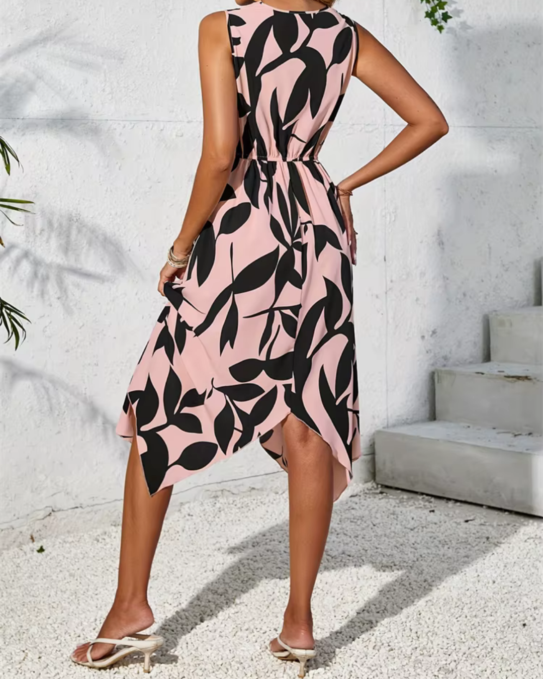 Danica - Elegantes Maxikleid mit Blumenprint