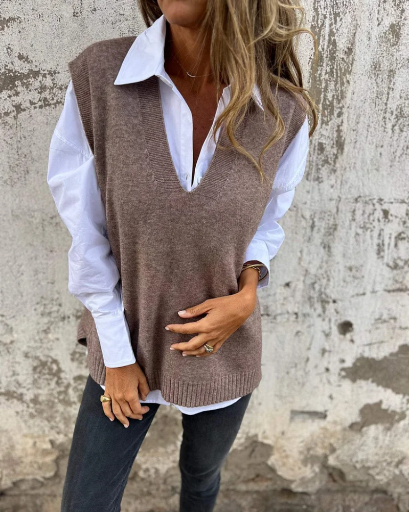 Variant image for Claudia™ - Modische Strickweste Damen Ärmelos für Elegante Looks im Alltag-7