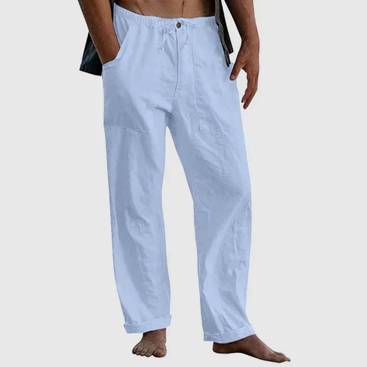 Variant image for Chris | Herren Leinenhose – Lässige Leinenhosen für den Sommer, Atmungsaktiv & Bequem, Ideal für Warme Tage-25