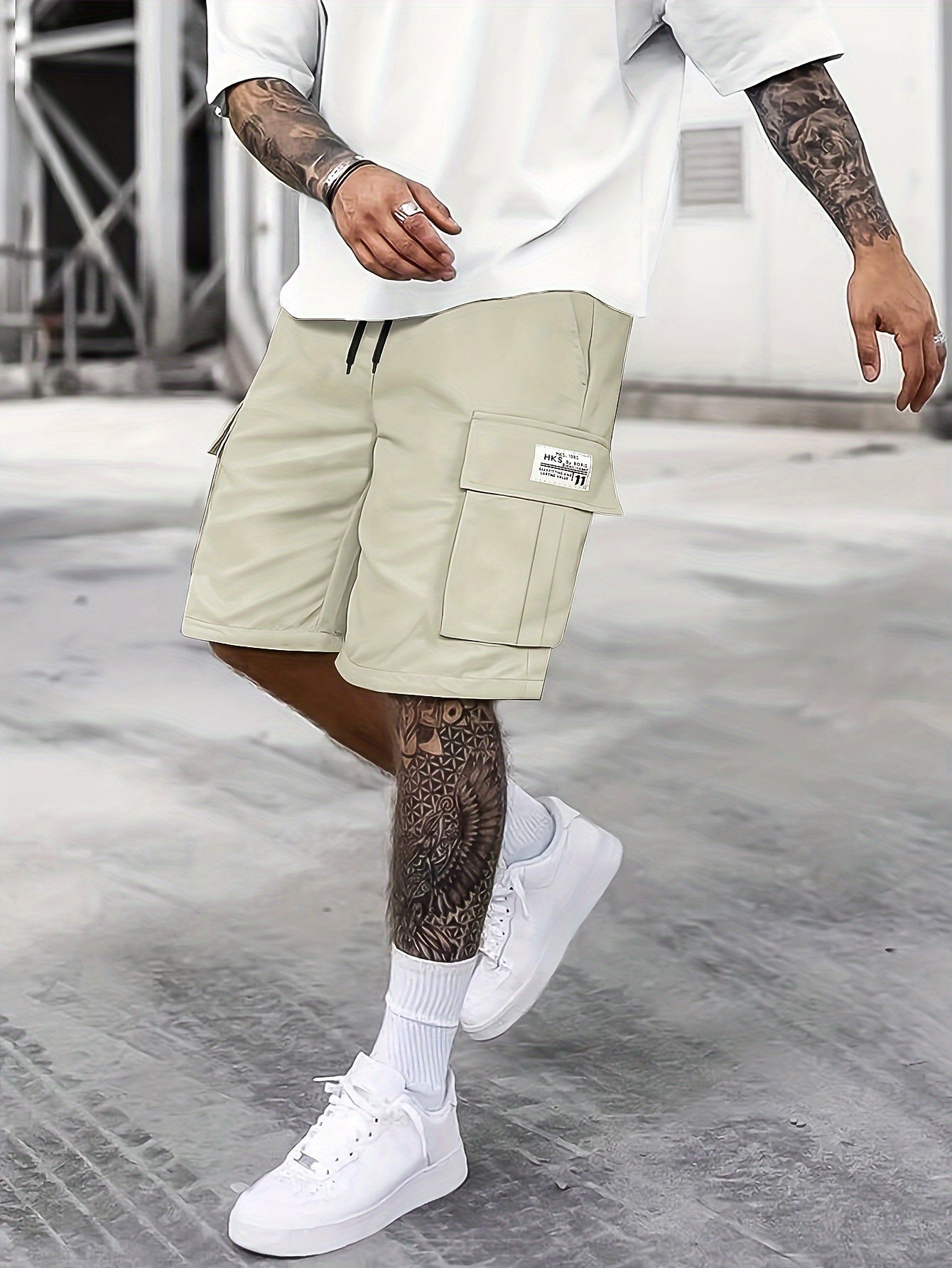 Variant image for Max | Herren Cargohose – Stilvolle Cargo Hosen für Männer, Ideal für Freizeit und Outdoor, 100% Polyester, Reguläre Passform, Unifarben-1
