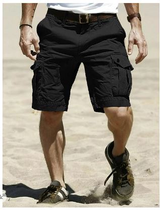 Variant image for Klaus | Herren Cargo Shorts – Bequeme Kurze Hosen für Freizeit und Outdoor-Aktivitäten-9