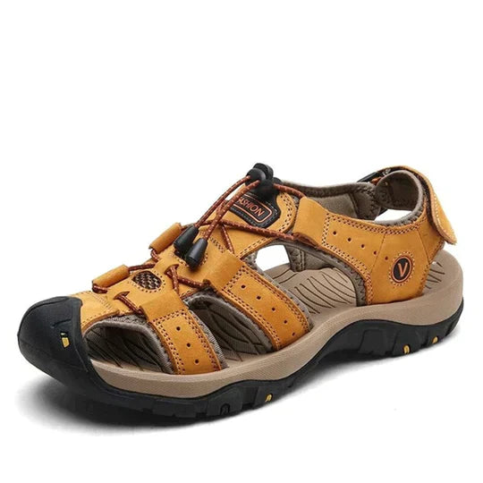 Variant image for Bogdan | Elegante Herrensandalen Leder mit Fußbett für Komfort und Stil, Atmungsaktiv, Ergonomisch, Größen 40-46-13