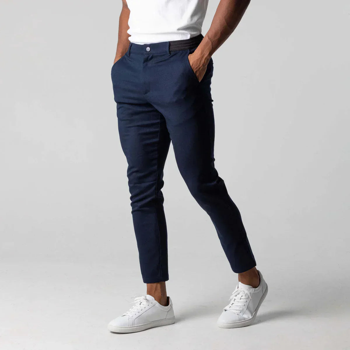 Max, Die Elegante Stretch-Hose Für Herren – Stilvolle Hosen Herren Im Slim Fit, Ideal Für Büro Und Freizeit-2