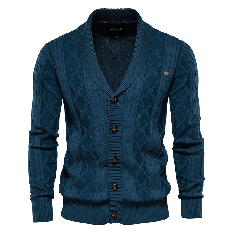 Variant image for Max's Vintage Strickjacke Herren – Klassischer Cardigan Für Kalte Wintertage, Bequem Und Vielseitig-11