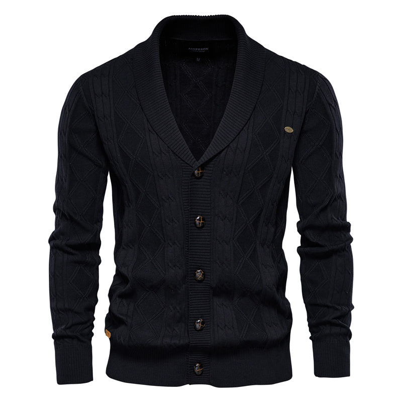 Variant image for Max's Vintage Strickjacke Herren – Klassischer Cardigan Für Kalte Wintertage, Bequem Und Vielseitig-16