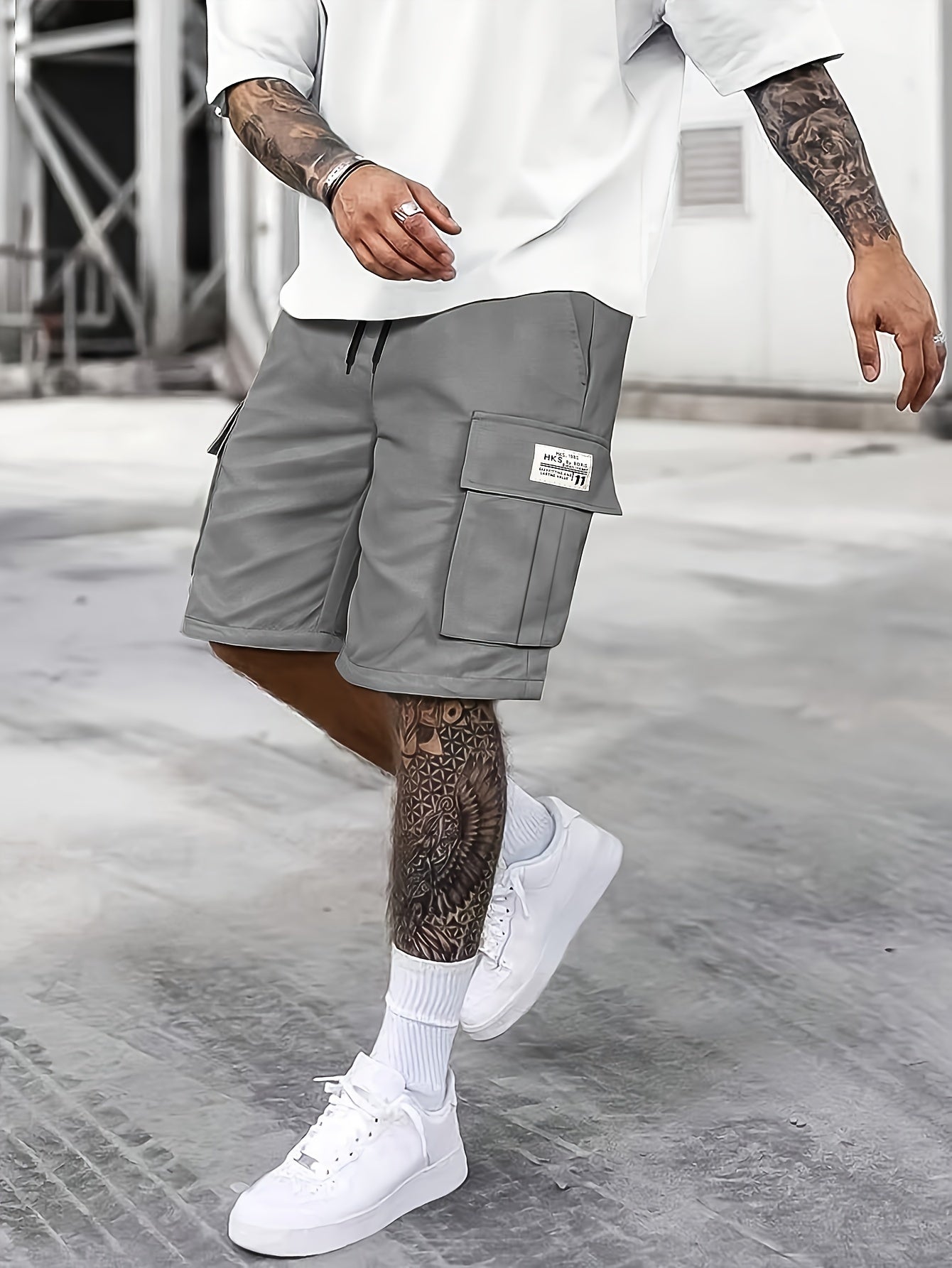 Variant image for Max | Herren Cargohose – Stilvolle Cargo Hosen für Männer, Ideal für Freizeit und Outdoor, 100% Polyester, Reguläre Passform, Unifarben-9