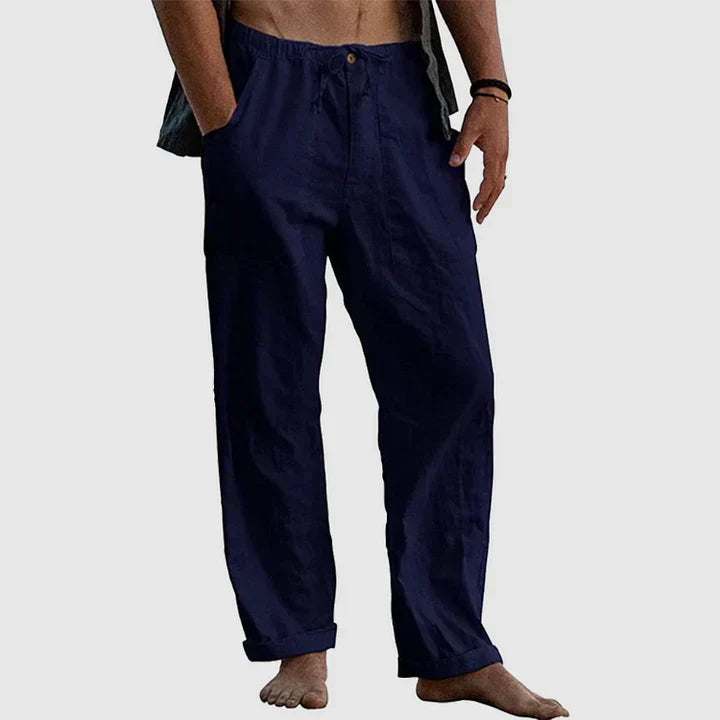 Variant image for Chris | Herren Leinenhose – Lässige Leinenhosen für den Sommer, Atmungsaktiv & Bequem, Ideal für Warme Tage-19