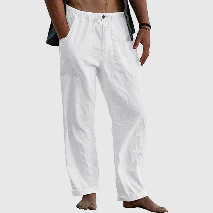 Variant image for Chris | Herren Leinenhose – Lässige Leinenhosen für den Sommer, Atmungsaktiv & Bequem, Ideal für Warme Tage-2
