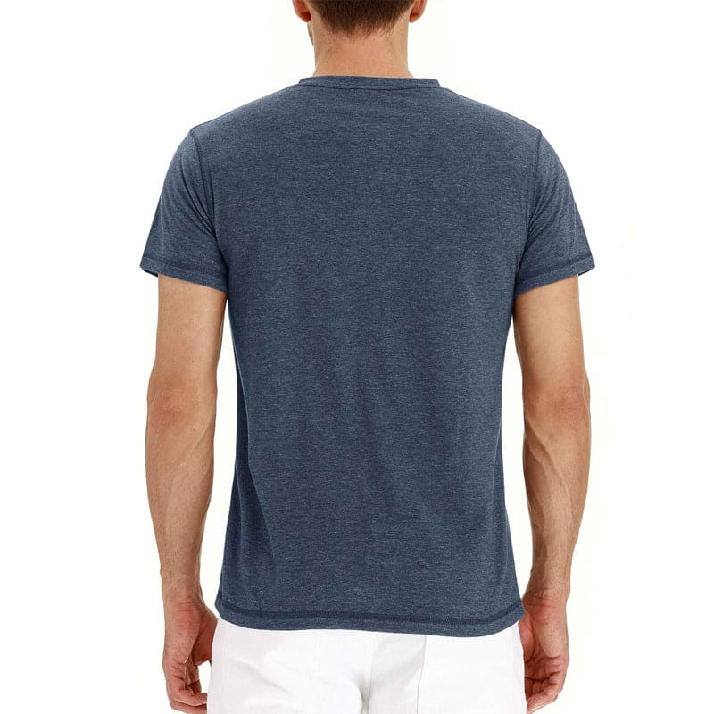 Eckhard Herren T-Shirt – Minimalistische Eleganz für Männer, Atmungsaktiv, Baumwolle, Klassische Passform, Freizeitmode-3