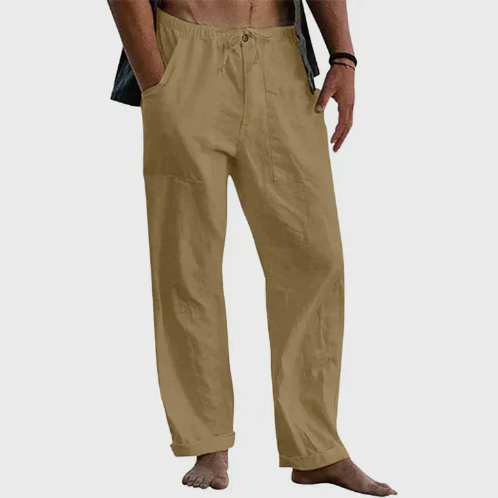 Variant image for Chris | Herren Leinenhose – Lässige Leinenhosen für den Sommer, Atmungsaktiv & Bequem, Ideal für Warme Tage-49