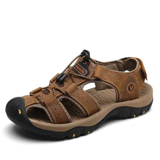 Variant image for Bogdan | Elegante Herrensandalen Leder mit Fußbett für Komfort und Stil, Atmungsaktiv, Ergonomisch, Größen 40-46-2