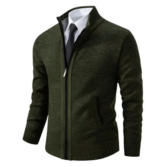 Romeo - Schicke Strickjacke mit Reißverschluss für Herren