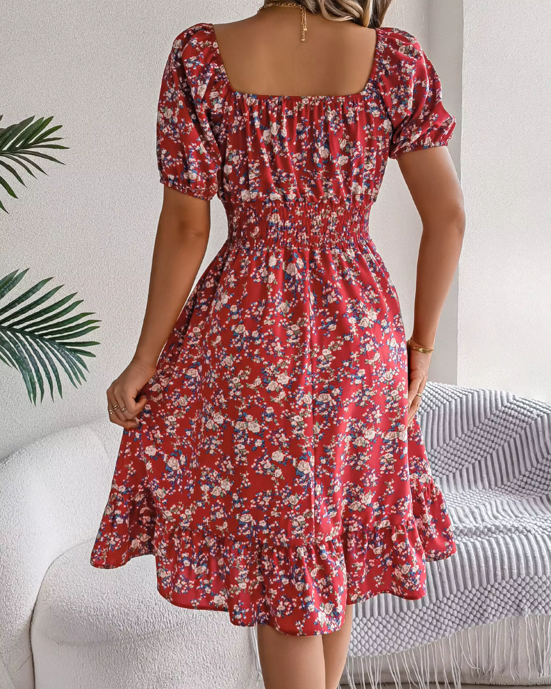 Jayen - Ausladendes Blumenkleid