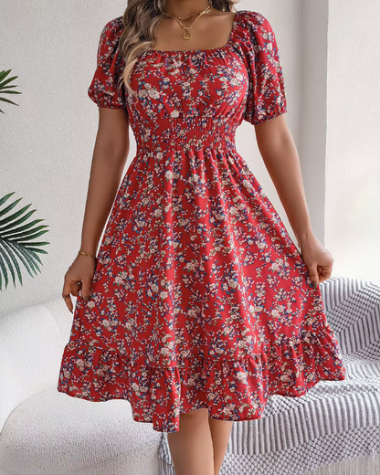 Jayen - Ausladendes Blumenkleid