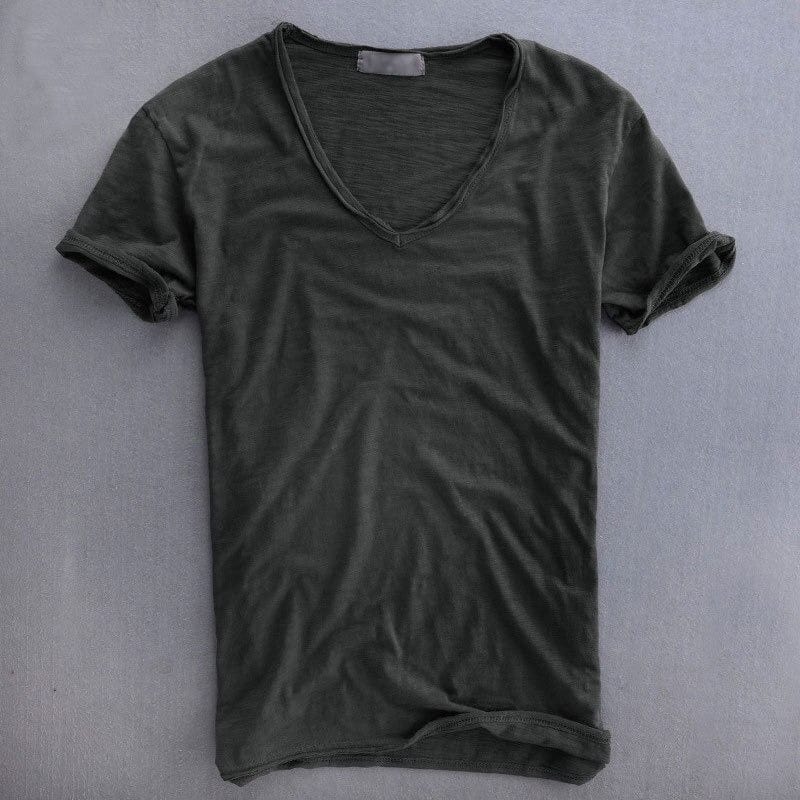 Variant image for Max | Herren T-Shirt Slim-Fit aus Luxuriösem Material für Männer – Bequem und Stilvoll-19