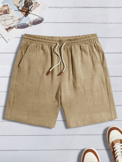 Variant image for Max | Herren Kurze Hosen für Sommer – Lässige Shorts mit Kordelzug und Bequemer Passform-16