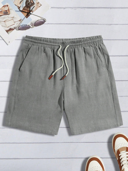 Variant image for Max | Herren Kurze Hosen für Sommer – Lässige Shorts mit Kordelzug und Bequemer Passform-21