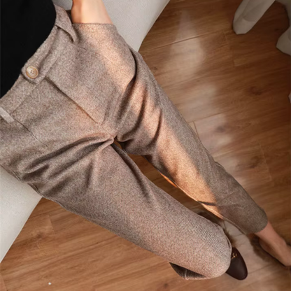 Irwin - Tailleurhose aus strukturiertem Stoff