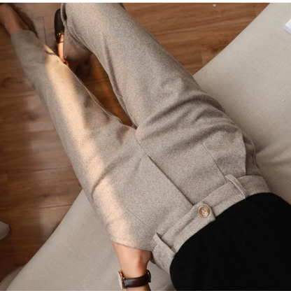 Irwin - Tailleurhose aus strukturiertem Stoff