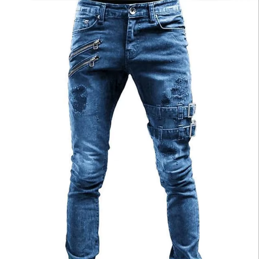 Verick - Slim Fit Jeans mit dekorativen Elementen