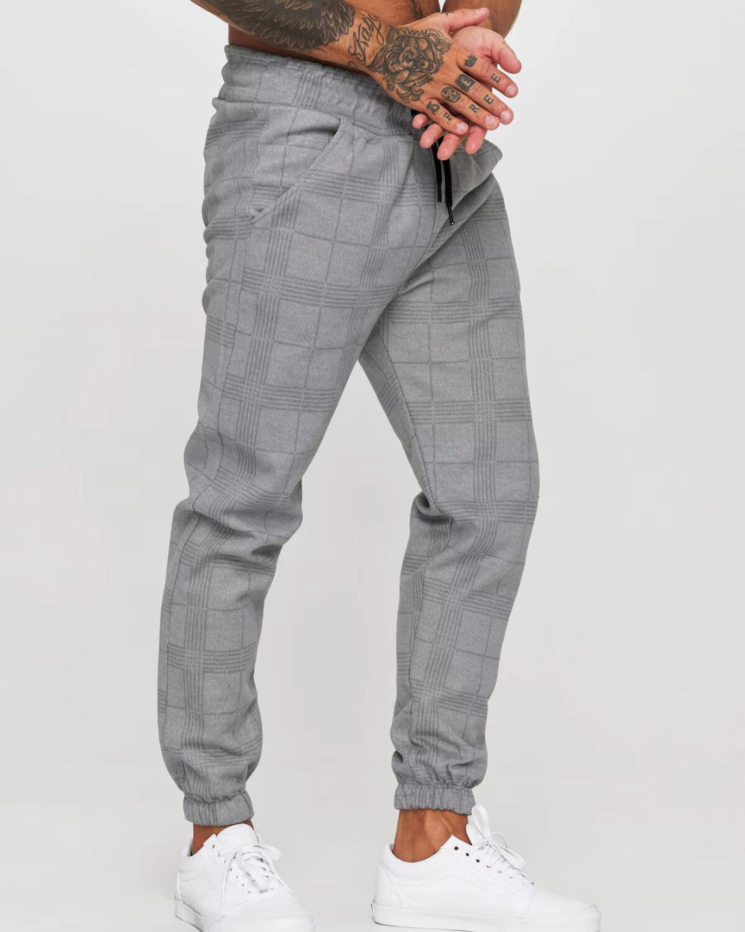 Calder - Elegante karierte Jogginghose