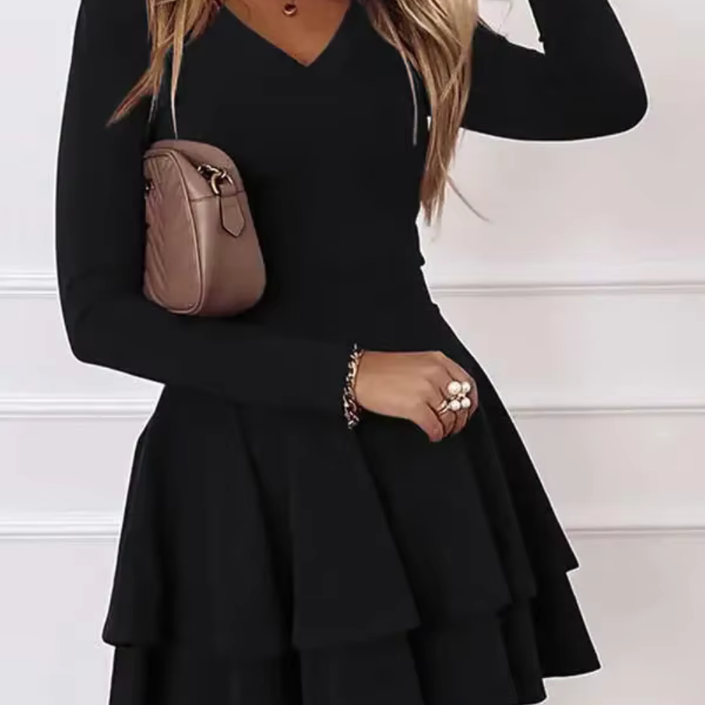Antea - Kurzes Kleid mit Rüschen