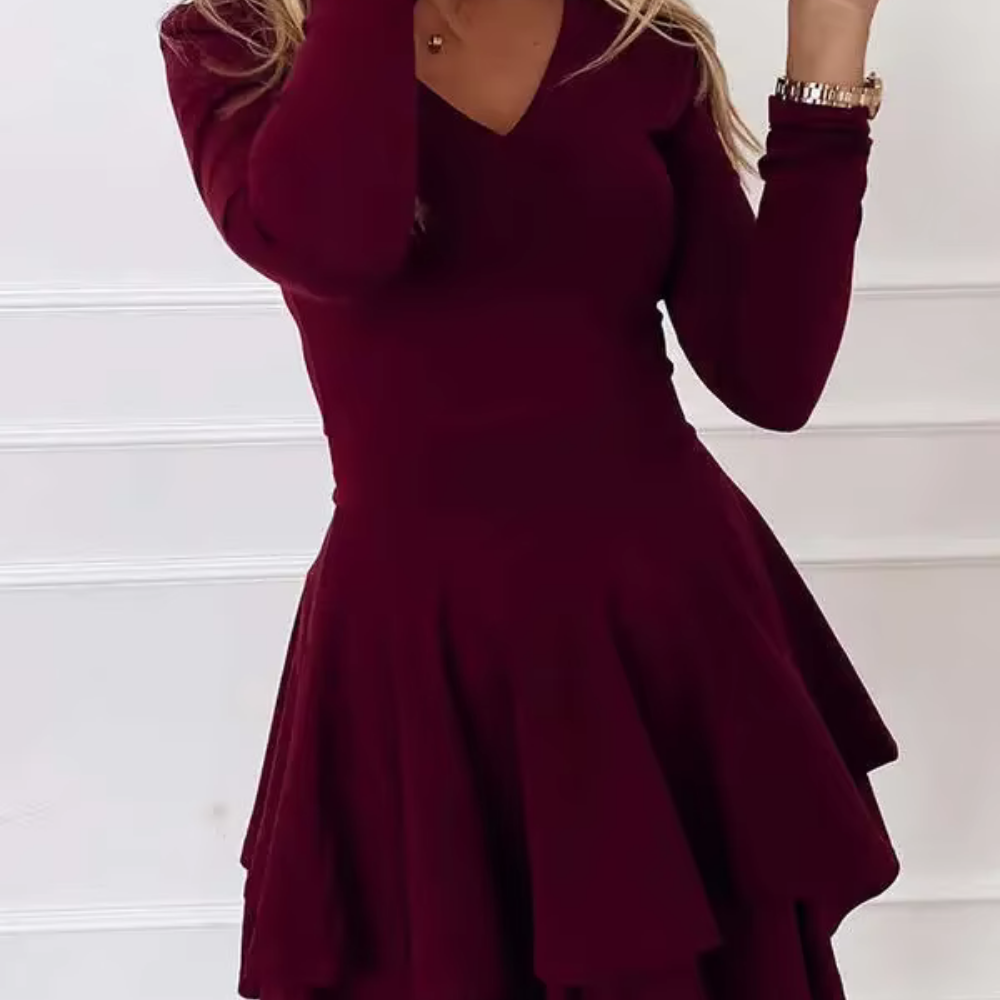 Antea - Kurzes Kleid mit Rüschen