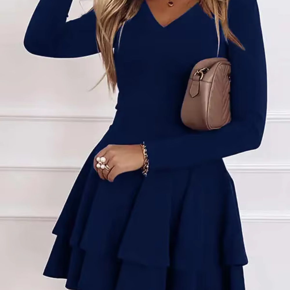 Antea - Kurzes Kleid mit Rüschen