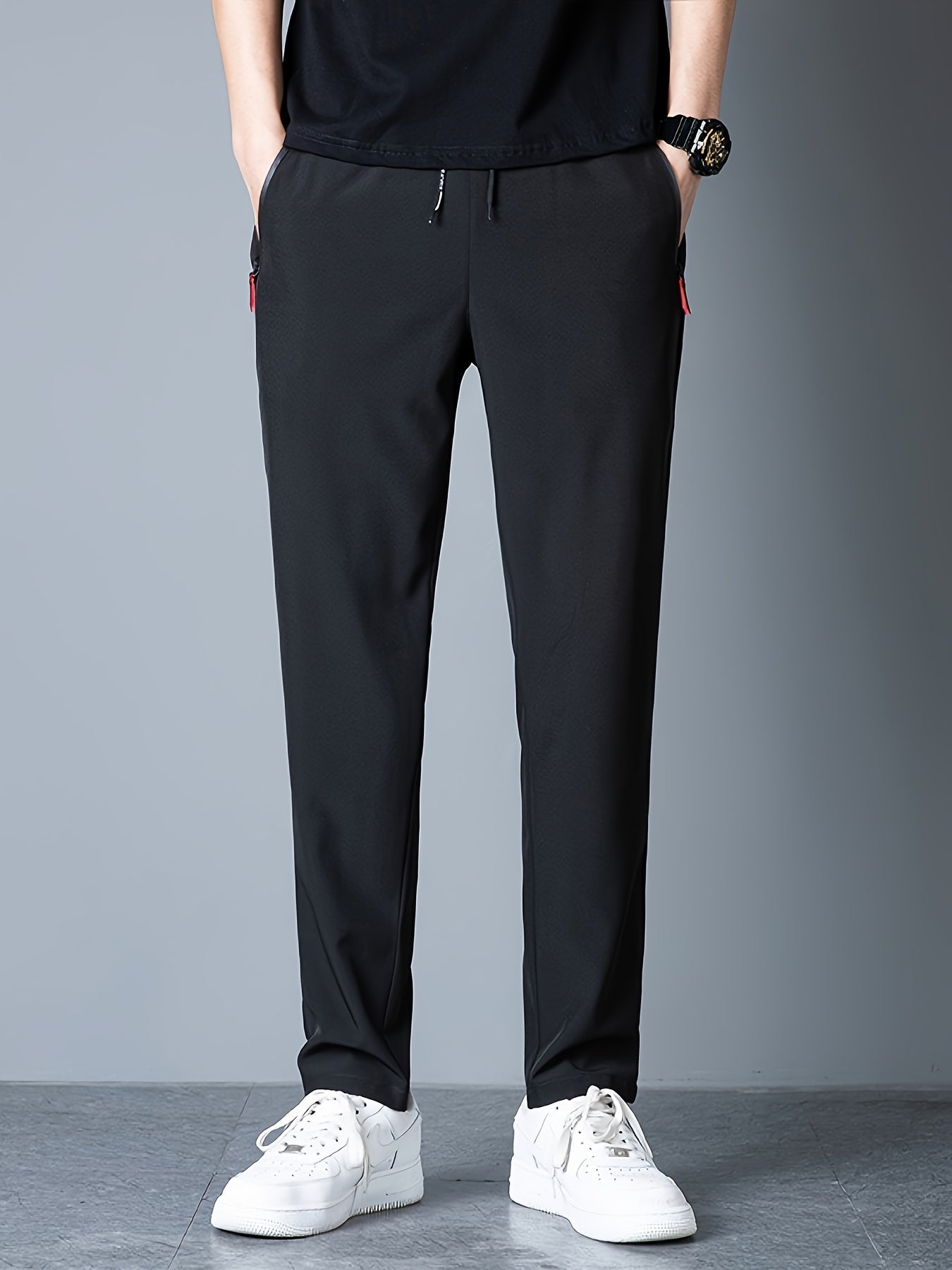 Anselm | Herren Golfhosen - Moderne, Bequeme Golfhose Mit Elastischem Bund Für Freizeit Und Sport-3