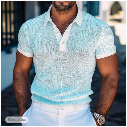 Max | Polohemd Herren - Modernes Design für Frühling und Sommer, Kurzarm, Mikroelastisch, Größen S-3XL-1