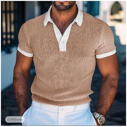 Max | Polohemd Herren - Modernes Design für Frühling und Sommer, Kurzarm, Mikroelastisch, Größen S-3XL-2