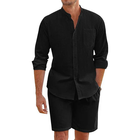 Max | Herren Sommer Outfit aus Leinen – Stilvolles und Atmungsaktives Männer Outfit für jeden Anlass-1