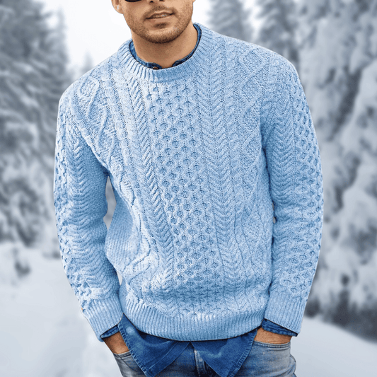 Max Eleganter Herren Pullover Aus Hochwertiger Baumwolle Für Büro Und Freizeit-1