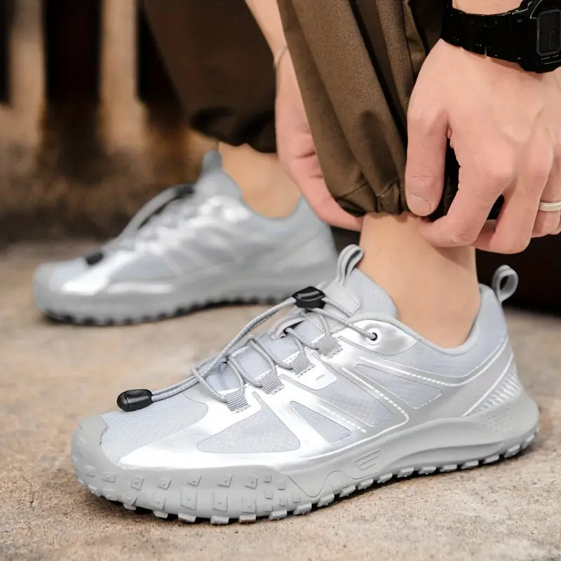 Max, Herren Bergstiefel Wasserdicht, Rutschfeste Sohle, Komfortable Outdoor-Schuhe, Größe 46, Ideal für Wandern und Trekking-5