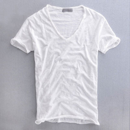 Variant image for Max | Herren T-Shirt Slim-Fit aus Luxuriösem Material für Männer – Bequem und Stilvoll-7