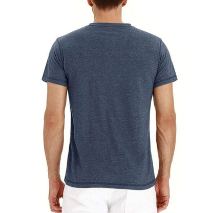 Eckhard Herren T-Shirt – Minimalistische Eleganz für Männer, Atmungsaktiv, Baumwolle, Klassische Passform, Freizeitmode-3