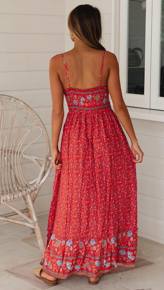 Elegantes Sommer-Rüschen-Kleid - Dajana